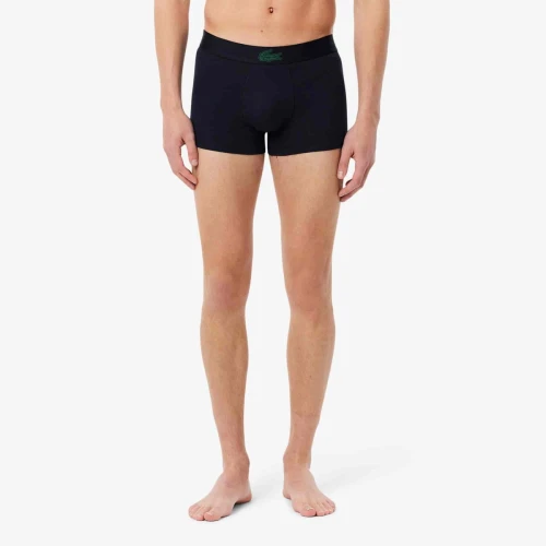 Lacoste Lot de 3 boxers courts imprimé crocodile