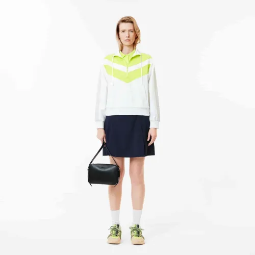 Lacoste Grand sac à bandoulière Chantaco en cuir