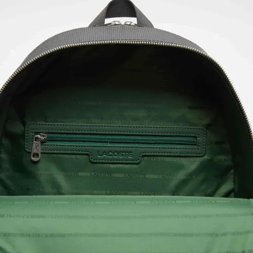 Lacoste Sac à dos Chantaco en cuir piqué