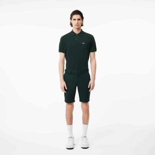 Lacoste Bermuda slim fit uni coton stretch