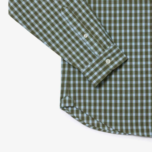 Lacoste Chemise regular fit à carreaux popeline