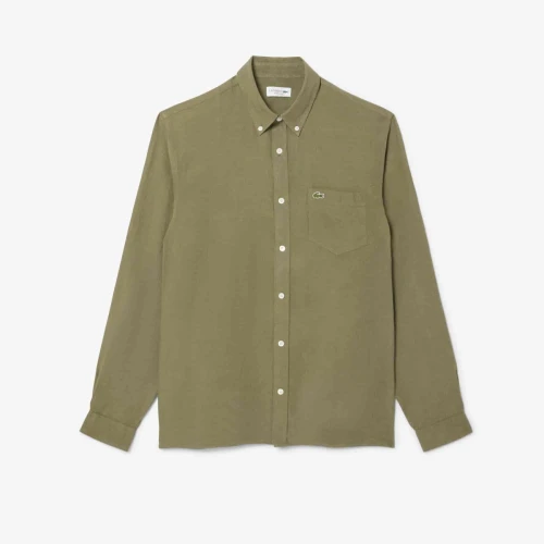 Chemise homme Lacoste en lin