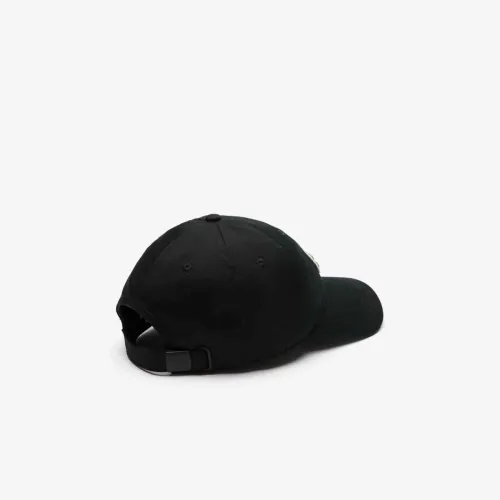 Lacoste Casquette twill de coton badge Crocodile