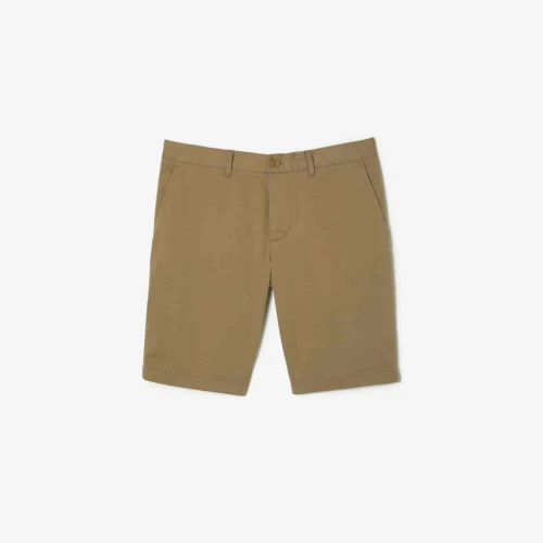 Lacoste Bermuda slim fit uni coton stretch