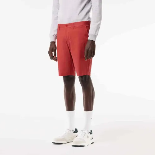 Lacoste Bermuda slim fit uni coton stretch