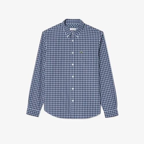Lacoste Chemise regular fit à carreaux popeline