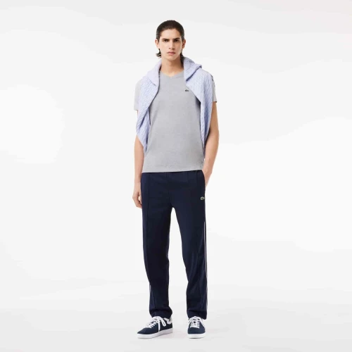 Lacoste T-shirt coton Pima léger col V