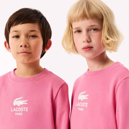 Lacoste Sweatshirt molleton imprimé signature