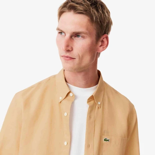 Chemise homme Lacoste en lin