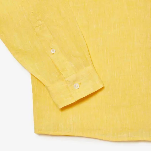 Chemise homme Lacoste en lin