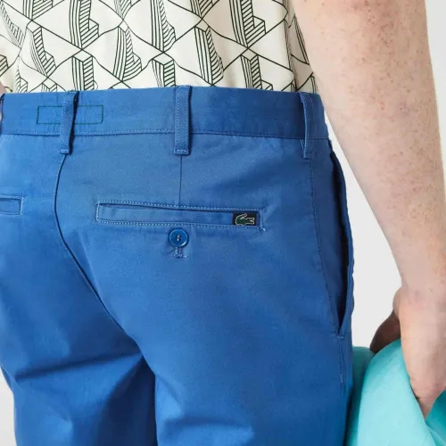 Lacoste Bermuda slim fit uni coton stretch