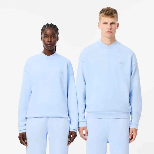 Lacoste Sweatshirt loose fit molleton effet délavé