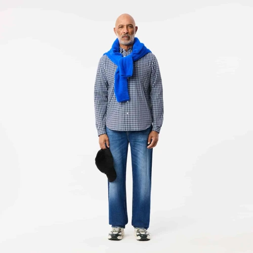 Lacoste Chemise regular fit à carreaux popeline