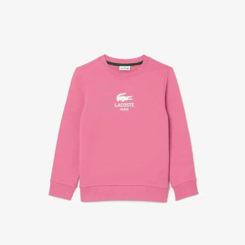 Lacoste Sweatshirt molleton imprimé signature