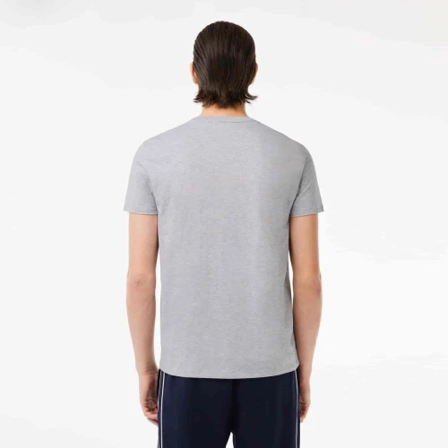 Lacoste T-shirt coton Pima léger col V