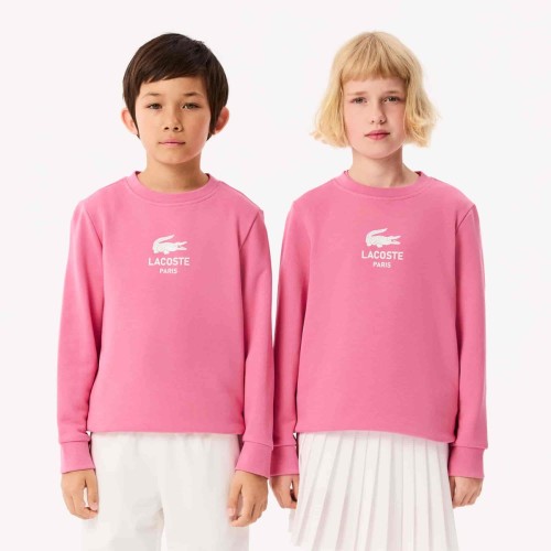 Lacoste Sweatshirt molleton imprimé signature