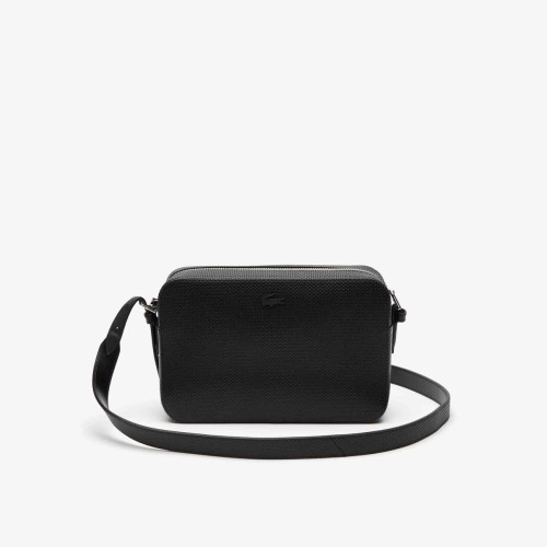 Lacoste Grand sac à bandoulière Chantaco en cuir