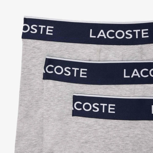 Lacoste Lot de 3 boxers courts casual unis
