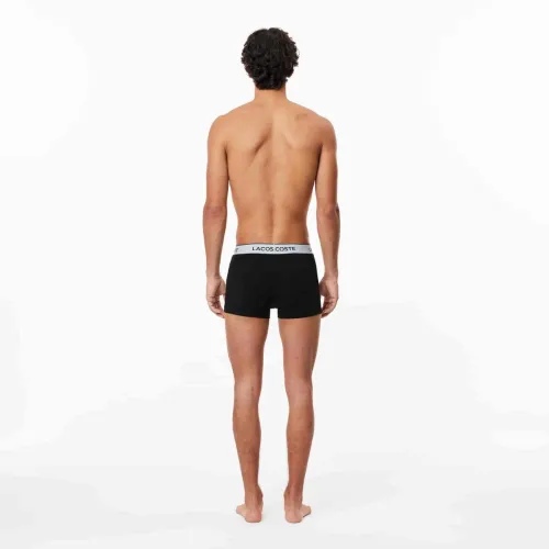 Lot de 3 boxers courts homme Lacoste avec ceintures contrastées