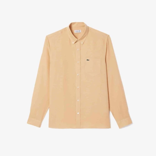 Chemise homme Lacoste en lin