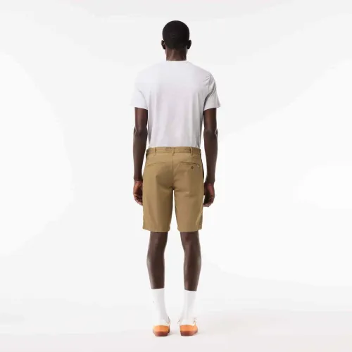 Lacoste Bermuda slim fit uni coton stretch