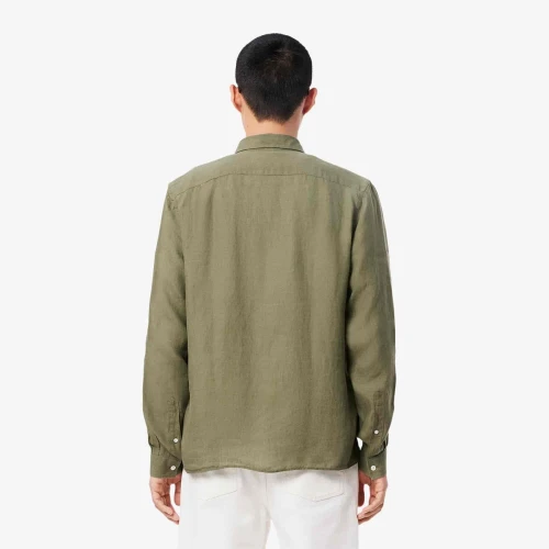 Chemise homme Lacoste en lin