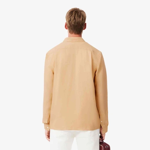 Chemise homme Lacoste en lin