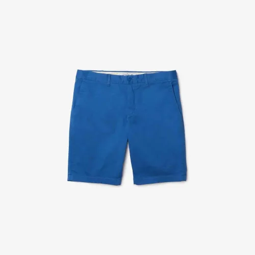 Lacoste Bermuda slim fit uni coton stretch
