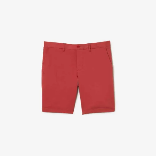 Lacoste Bermuda slim fit uni coton stretch