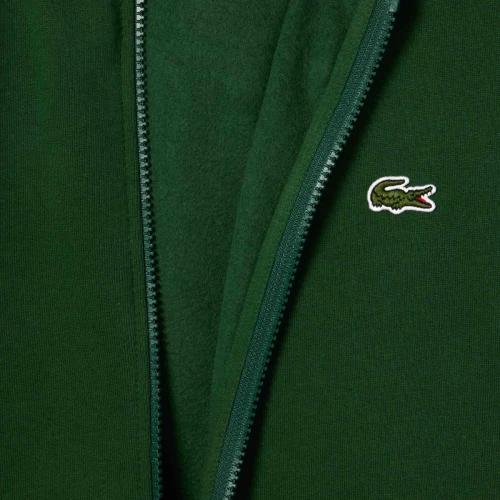 Lacoste Sweatshirt à capuche zippé molleton