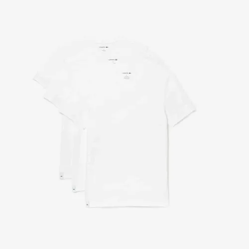 Lacoste Lot de 3 t-shirts d'intérieur slim fit
