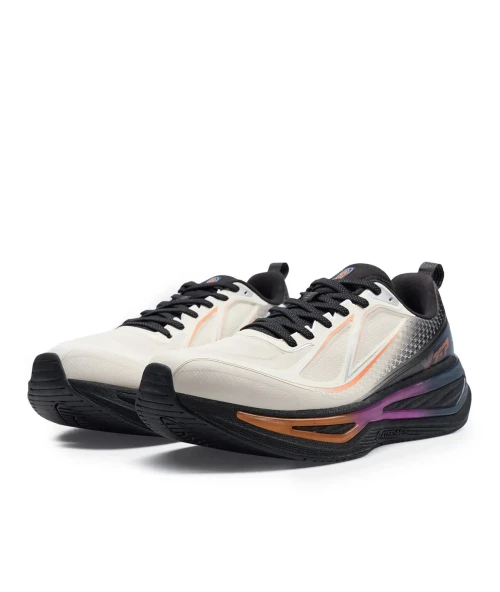 Xtep - Running Shoes Alabaster/Black/Sun Orange