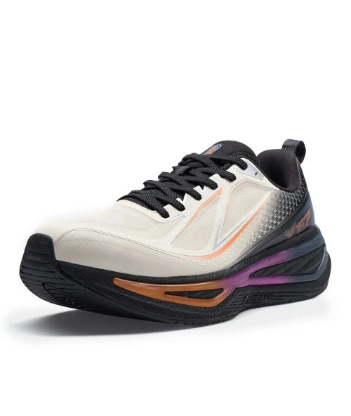 Xtep - Running Shoes Alabaster/Black/Sun Orange