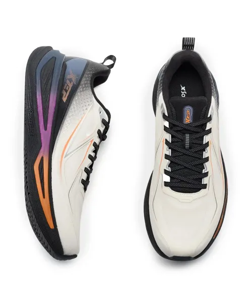 Xtep - Running Shoes Alabaster/Black/Sun Orange