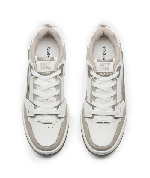 Xtep - Lifestyle Shoes Canvas White/Lt. Grey Brown