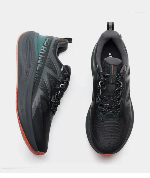 Xtep - Running Shoes Black/Carbon Blk/Dark Pine Green