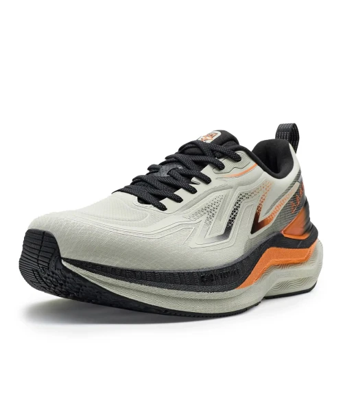 Xtep - Running Shoes Grey26/Black/Sun Orange