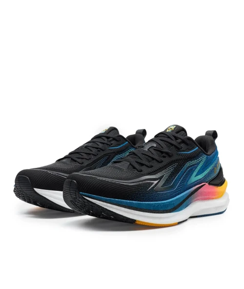 Xtep - Running Shoes Black/Clear Green Blue