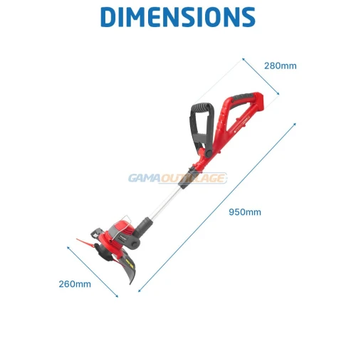 Worcraft - DEBROUSSAILLEUSE SOLO S/FIL 20V WORCRAFT