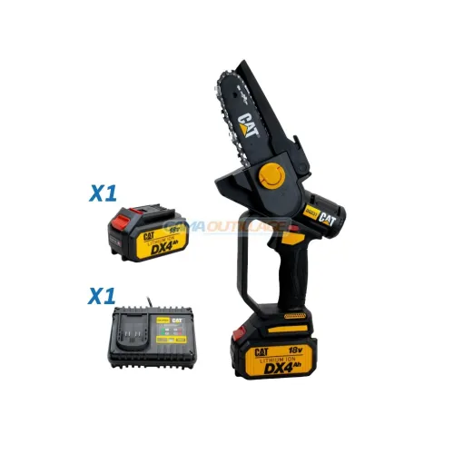 MINI SCIE A CHAINE S/FIL 18V 4.0AH CATERPILLAR