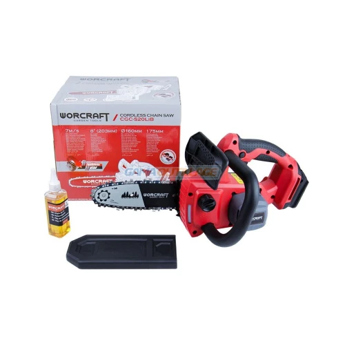 Worcraft - TRONCONNEUSE A CHAINE SOLO S/FIL 20V 175MM WORCRAFT