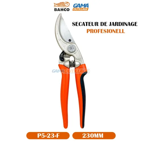 Bahco - SECATEUR DE JARDINAGE PROFESIONELL 23CM BAHCO