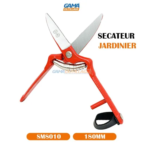 SECATEUR JARDINIER 180MM SMTOP