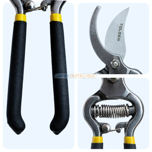 SECATEUR JARDINIER 19MM TOLSEN