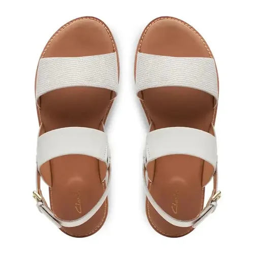 Clarks - Karsea Strap Off White Combi
