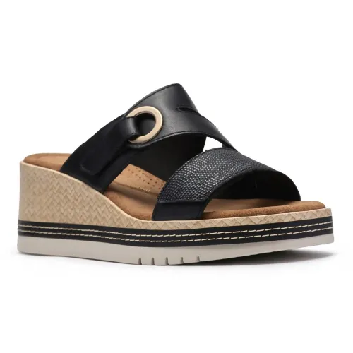 Clarks - Kidiki Cove Black Leather