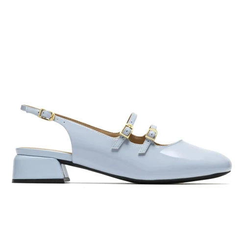 Clarks - Daiss30 Dazz Lgt Blue Pat Lea