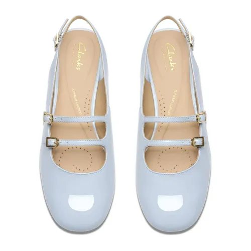 Clarks - Daiss30 Dazz Lgt Blue Pat Lea