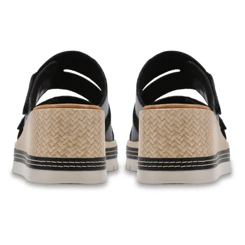 Clarks - Kidiki Cove Black Leather
