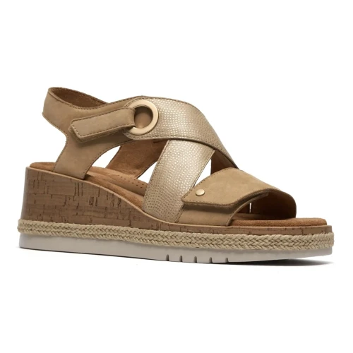 Clarks - Kidiki Sun Beige Combi